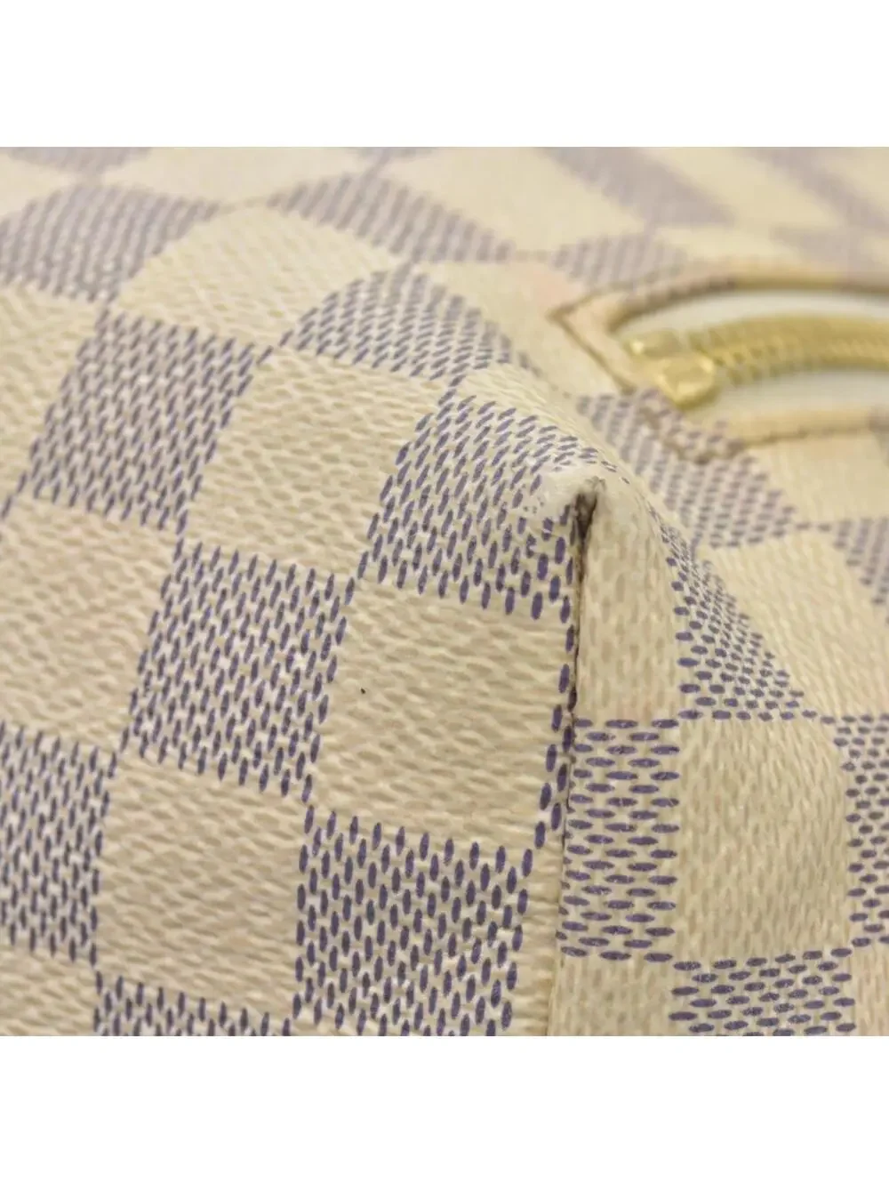 $2120 2016 Louis Vuitton Damier Azur Sperone Backpack SR2186